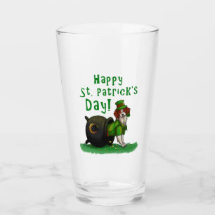 Lucky St. Patrick's Day Dog Glas