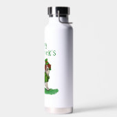 Lucky St. Patrick's Day Dog Trinkflasche (Links)