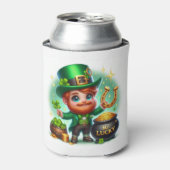 Lucky St. Patrick's Day Dosenkühler (Kanne Vorderseite)