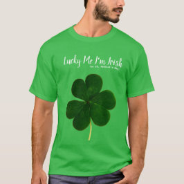 Lucky St. Patrick's Day Green Kleeblatt T - Shirt