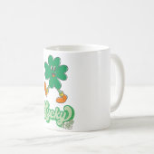 Lucky St. Patrick's Day Kaffeetasse (VorderseiteRechts)