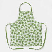 Lucky St. Patrick's Day Kleeblatt Pattern Schürze (Vorderseite)