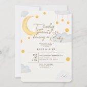 Lucky St Patrick's Gender Neutral Baby Shower Einladung (Vorderseite)