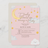 Lucky St Patrick's Girl Pink Baby Shower