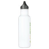 Lucky St. Patrick's Theme Green und Gold Edelstahlflasche (Links)