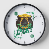 Lucky St Patricks Uhr (Vorderseite)