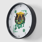 Lucky St Patricks Uhr (Winkel)