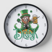 Lucky St Patricks Uhr (Vorderseite)