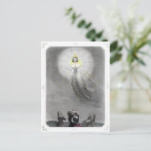 Lucky Star Postkarte (Stehend Vorderseite)