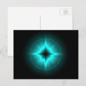 Lucky Star Postkarte (Vorne/Hinten)