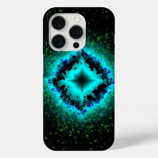 Lucky Star und Asterisk Case-Mate iPhone Hülle (Rückseite)