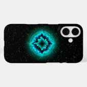 Lucky Star und Asterisk Case-Mate iPhone Hülle (Rückseite (Horizontal))