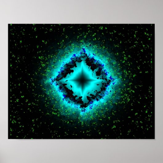 Lucky Star und Asterisk Poster (Vorne)