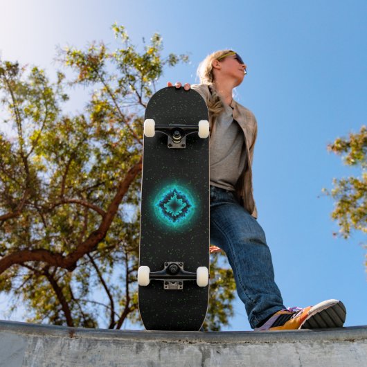 Lucky Star und Asterisk Skateboard (Außenbereich 1)
