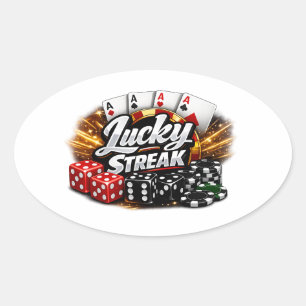 Lucky Streak Casino Aufkleber