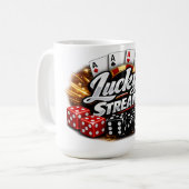 Lucky Streak Casino Tasse (Vorderseite Links)