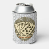 Lucky Streak Poker kann kühlen Dosenkühler (Kanne Rückseite)