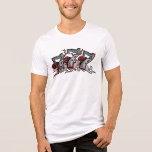 Lucky Strike: Der Power von 777 Tri-Blend Shirt