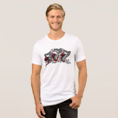 Lucky Strike: Der Power von 777 Tri-Blend Shirt (Vorderseite voll)