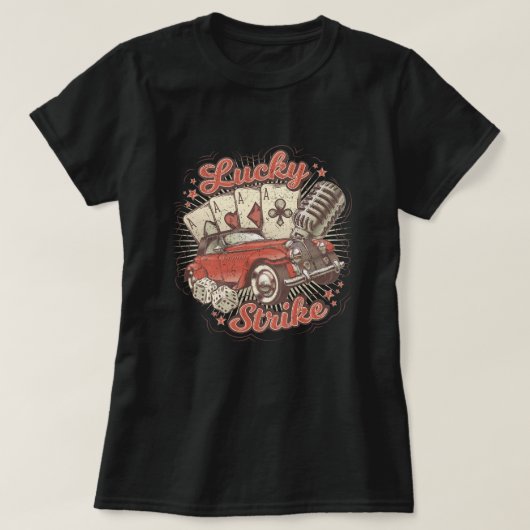 Lucky Strike T-Shirt (Design vorne)