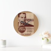 Lucky Strikes - Beware of Irritation Große Wanduhr (Zuhause)