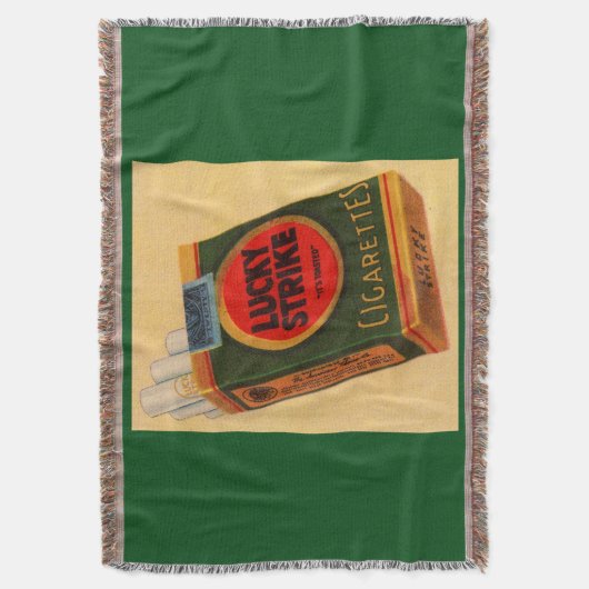 Lucky Strikes Pack 1920s ad Decke (Vorderseite Vertikal)