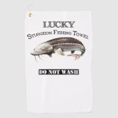 Lucky Sturgeon Handtuch (Vorderseite)