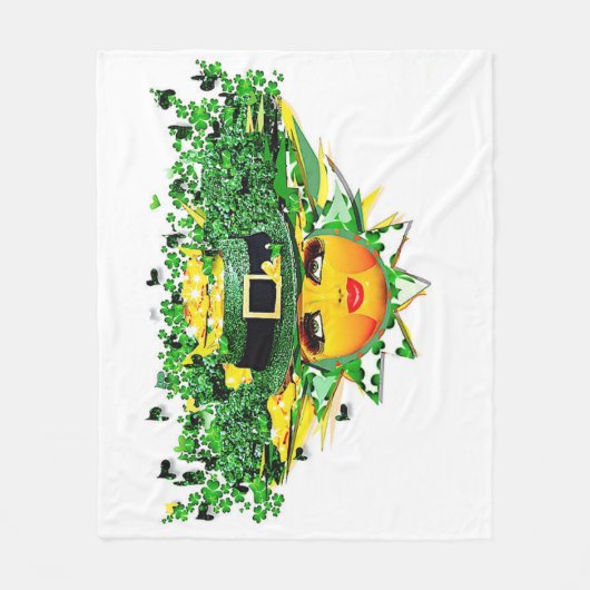 LUCKY SUN! FLEECEDECKE (Vorderseite)