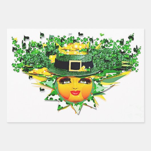 LUCKY SUN! GESCHENKPAPIER SET (Vorderseite)