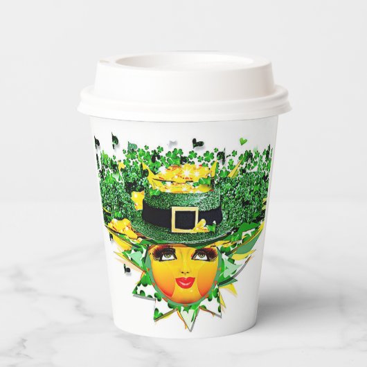 LUCKY SUN! PAPPBECHER (Rückseite)