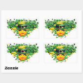 LUCKY SUN! RECHTECKIGER AUFKLEBER (Blatt)