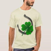 Lucky T - Shirt Bio St Patrick's Shirts & Geschenk (Vorderseite)