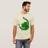 Lucky T - Shirt Bio St Patrick's Shirts & Geschenk (Vorne ganz)