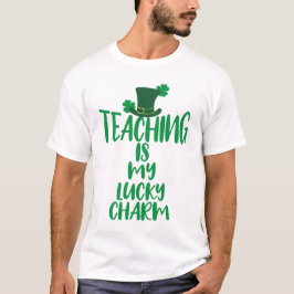 Lucky Teacher Vibes St. Patrick's Day Edition T-Shirt