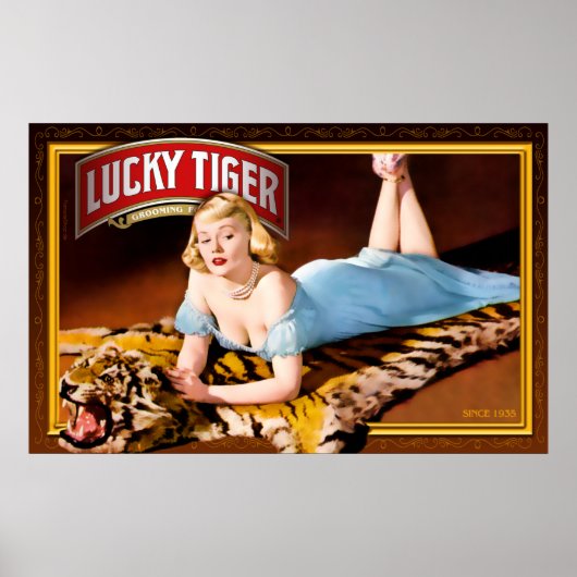 Lucky Tiger Poster (Vorne)