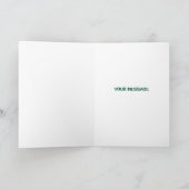 Lucky To Love You Custom Name St. Patrick’s Day Karte (Innenseite)