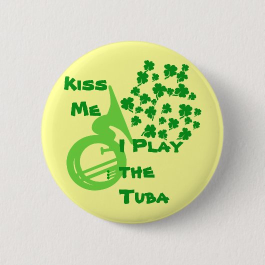 Lucky Tuba Button (Vorderseite)