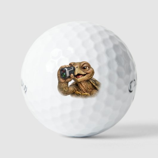 Lucky Turtle Callaway Supersoft Golfbälle (Vorderseite)