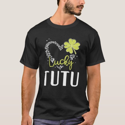 Lucky Tutu St Patricks Day womens T-Shirt (Vorderseite)