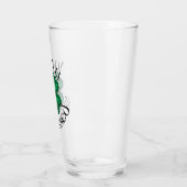 Lucky und gesegnetes Buntglas Irish Kleeblatt Glas (Links)