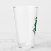 Lucky und gesegnetes Buntglas Irish Kleeblatt Glas (Rechts)