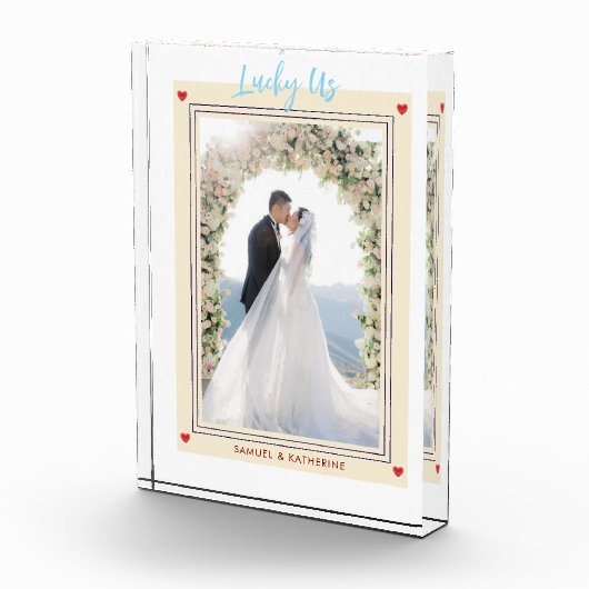 Lucky Us Romantic Wedding Fotoblock (Rechts)