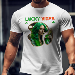 Lucky Vibes - Irische Traditionen T-Shirt