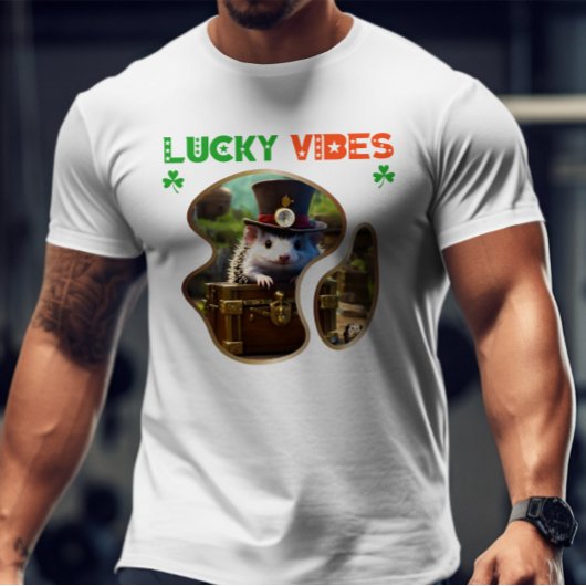 Lucky Vibes - Irish Poetry Slam T-Shirt