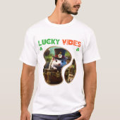Lucky Vibes - Irish Poetry Slam T-Shirt (Vorderseite)