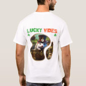 Lucky Vibes - Irish Poetry Slam T-Shirt (Rückseite)