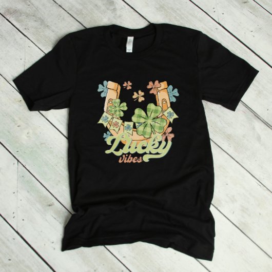 Lucky Vibes St. Patrick's Day T-Shirt