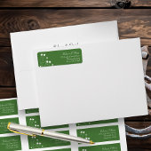 Lucky Vierblättriges Kleeblatt Brautparty-Adresse