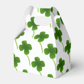 Lucky Vierblättriges Kleeblatt Geschenkschachtel (Rückseite)
