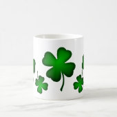 Lucky Vierblättriges Kleeblatt Kaffeetasse (Mittel)
